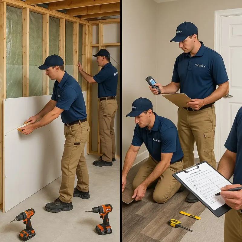 Repairs and Reconstruction process in Mineral Springs, NC
